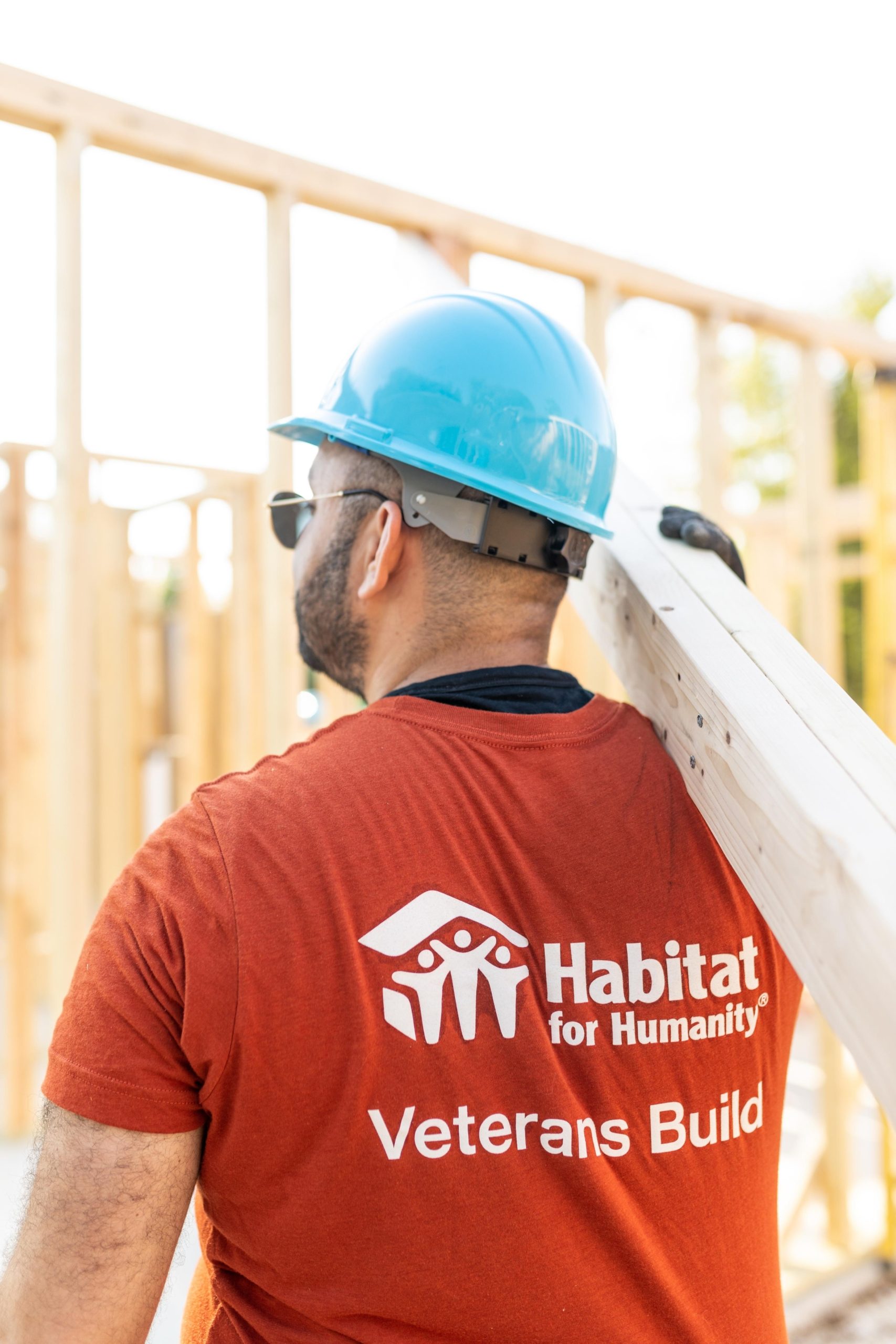 habijax in veterans build shirt and hard hat