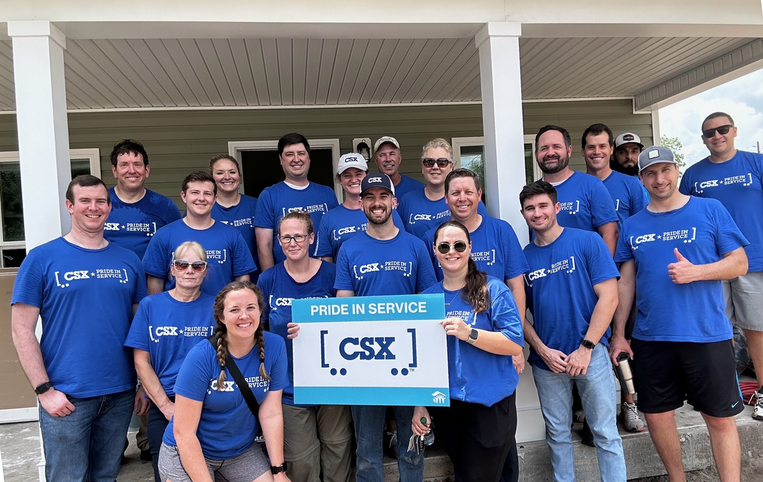 CSX group photo old logo