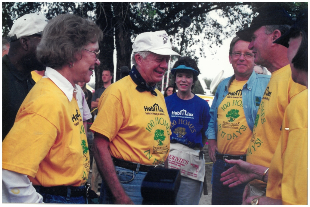 Delores Barr Weaver Jimmy Carter Ann Hicks John Delaney Wayne Weaver