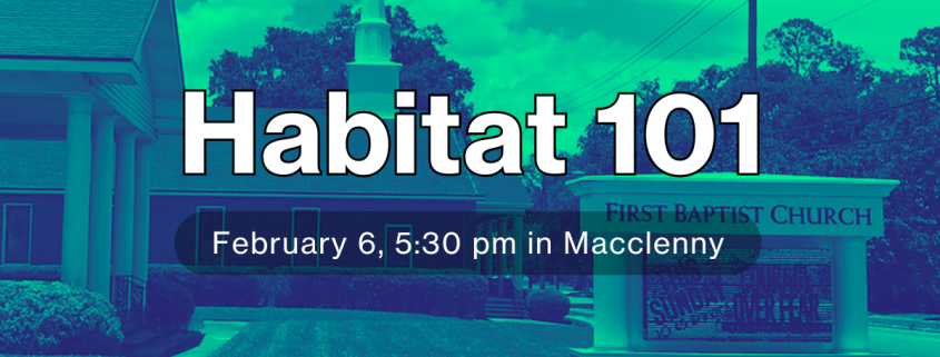 Habitat 101 in Macclenny